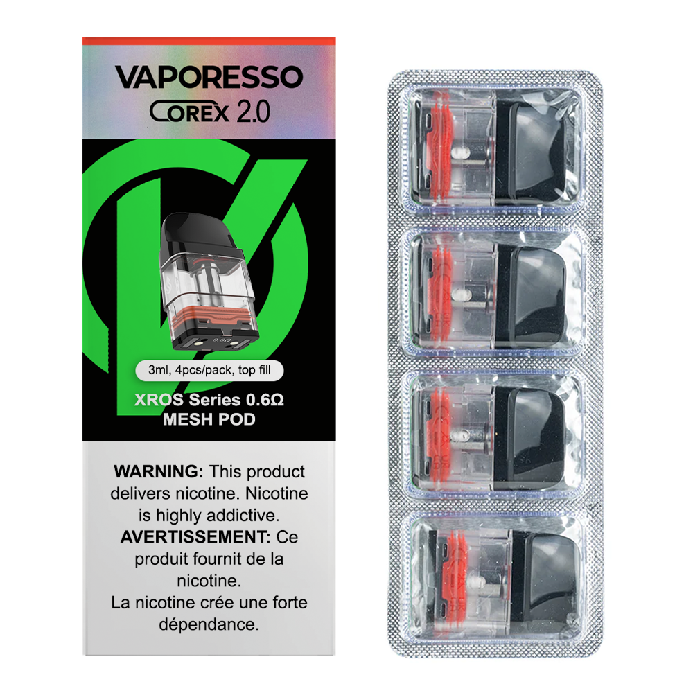 Vaporesso - XROS Replacement Pods (4Pcs)